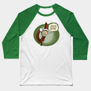 Holiday Humanoid on a Common Piece of Household Furniture Baseball T-Shirt